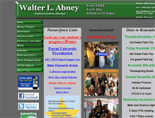 Tablet Screenshot of abneyelementary.stpsb.org