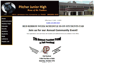 Desktop Screenshot of pitcherjunior.stpsb.org