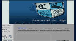 Desktop Screenshot of clearwoodjunior.stpsb.org