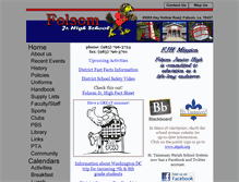 Tablet Screenshot of folsomjunior.stpsb.org