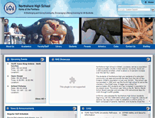 Tablet Screenshot of northshorehigh.stpsb.org