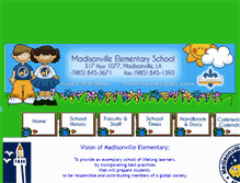 Tablet Screenshot of madisonvilleelementary.stpsb.org