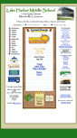 Mobile Screenshot of lakeharbormiddle.stpsb.org