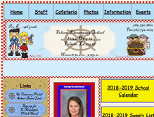 Tablet Screenshot of folsomelementary.stpsb.org