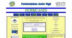 Desktop Screenshot of fontainebleaujunior.stpsb.org